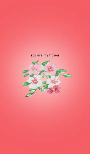 [LINE着せ替え] you are my flowerの画像1