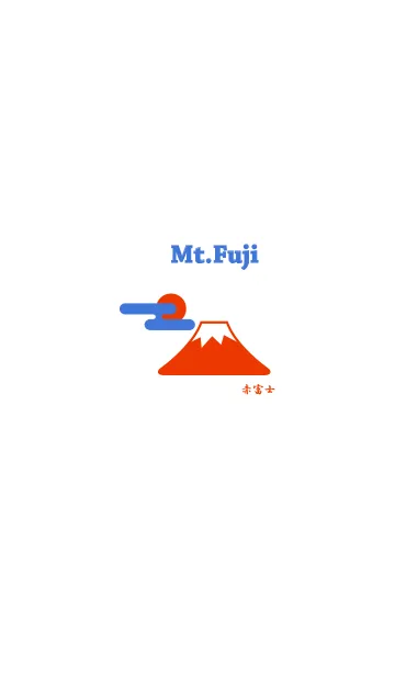 Mt.Fuji ～赤富士の着せ替えメイン画像