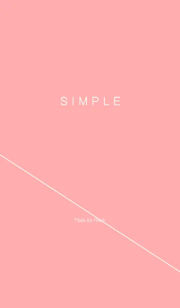 SIMPLE STYLE / PINKの着せ替えメイン画像