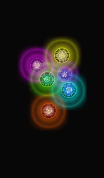 [LINE着せ替え] フラワー花火*の画像1