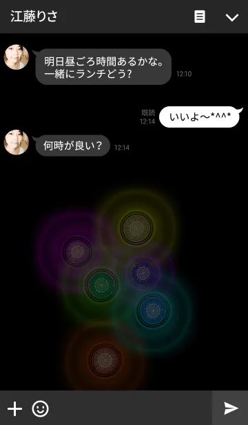 [LINE着せ替え] フラワー花火*の画像3