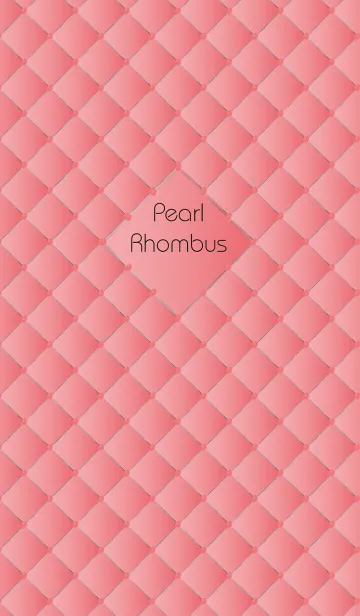 [LINE着せ替え] PEARL RHOMBUS PINKの画像1