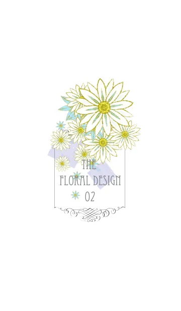 [LINE着せ替え] The floral design 02の画像1