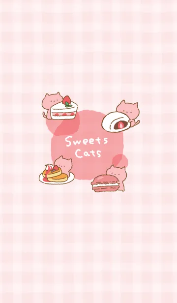 Sweets cats -いちご-の着せ替えメイン画像