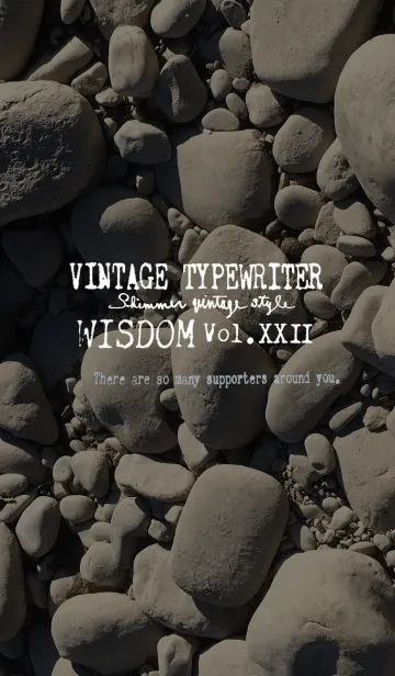 [LINE着せ替え] VINTAGE TYPEWRITER WISDOM Vol.XIIの画像1