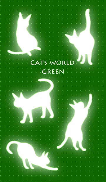 Cats World Greenの着せ替えメイン画像