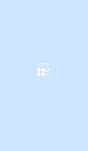 [LINE着せ替え] カラフル pastel iconの画像1