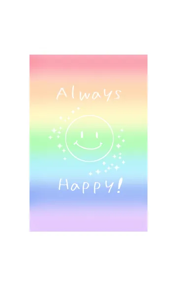[LINE着せ替え] Always Happy！with smileの画像1