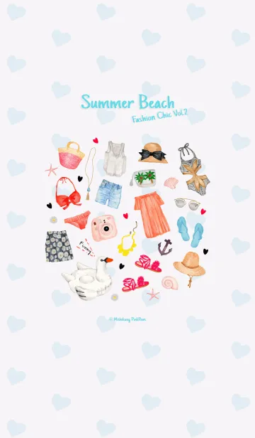 Summer Beach - Fashion Chic Vol.2の着せ替えメイン画像