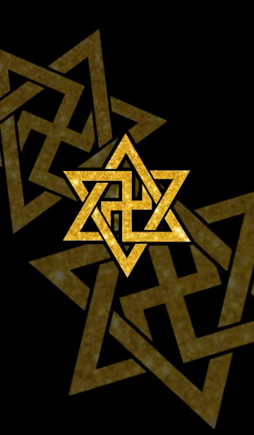 [LINE着せ替え] 卍 六芒星 卍の画像1