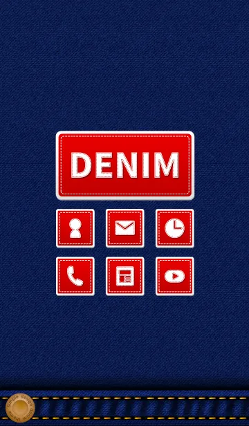 [LINE着せ替え] - DENIM - 2の画像1