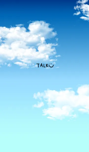 [LINE着せ替え] これぞシンプルトーク空の画像1