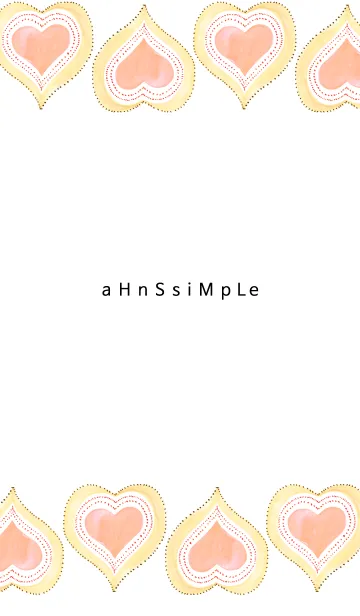 [LINE着せ替え] ahns simple_116の画像1