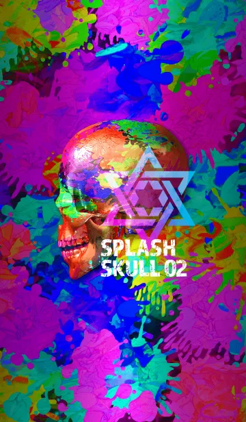 SPLASH SKULL 02の着せ替えメイン画像