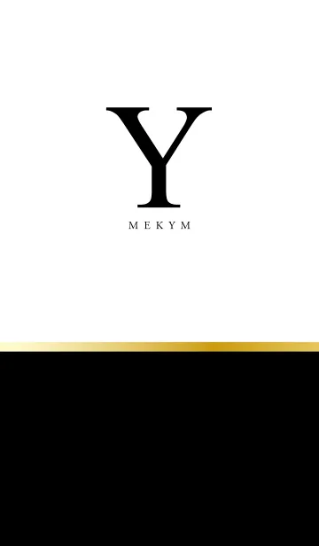 [LINE着せ替え] INITIAL -Y-の画像1