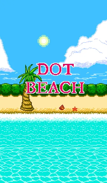 [LINE着せ替え] DOT BEACHの画像1