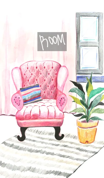 [LINE着せ替え] ahns ROOM_002の画像1