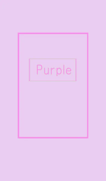 [LINE着せ替え] 紫100％（パステル調）の画像1