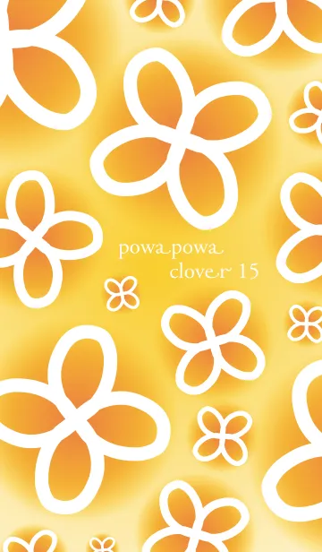 [LINE着せ替え] powapowa clover 15の画像1