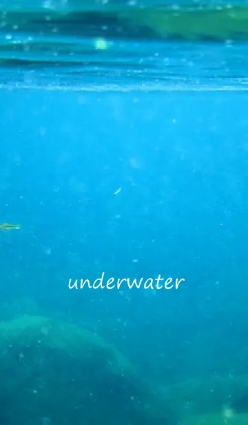 [LINE着せ替え] underwater～川の中～の画像1