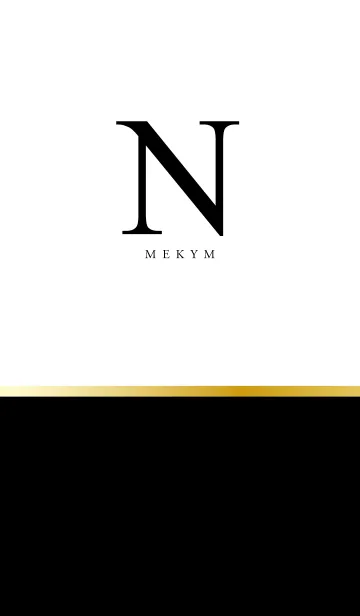 [LINE着せ替え] INITIAL -N-の画像1