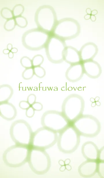 [LINE着せ替え] fuwafuwa cloverの画像1
