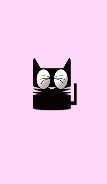 [LINE着せ替え] ドジっ子黒猫の画像1