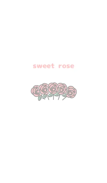 [LINE着せ替え] sweet-roseの画像1