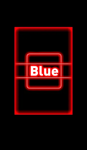 [LINE着せ替え] 輝くキレイなネオンレッドの画像1