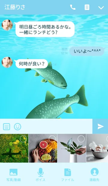 [LINE着せ替え] アメマス 1の画像4