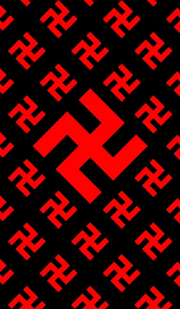 卍 MANJI - RED ＆ BLACK - SLASHの着せ替えメイン画像