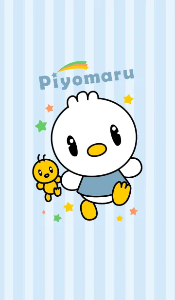 [LINE着せ替え] 東洋羽毛キャラ"ピヨ丸"着せかえの画像1