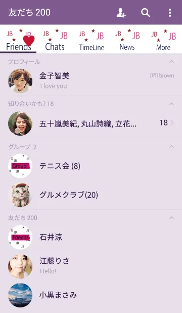 [LINE着せ替え] JBJBJB--の画像2