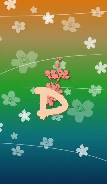 [LINE着せ替え] ～桜 イニシャル D～の画像1