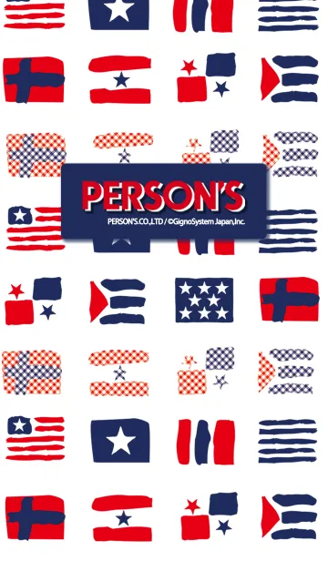 [LINE着せ替え] PERSON'S ～FLAG ver.～の画像1