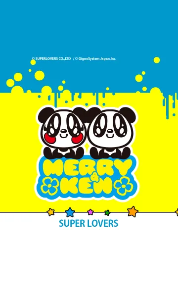 [LINE着せ替え] SUPER LOVERS ～MERRY ＆ KEN～の画像1