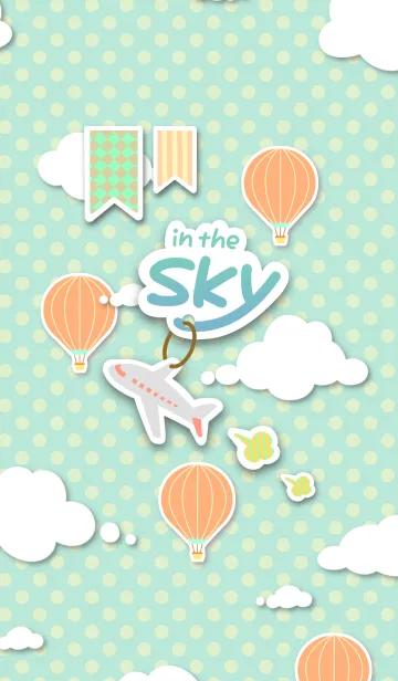 [LINE着せ替え] collage -in the sky-の画像1