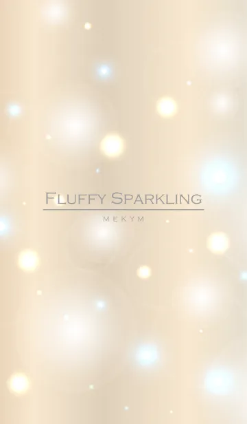 [LINE着せ替え] - Fluffy Sparkling -の画像1