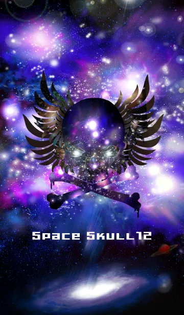 [LINE着せ替え] Space Skull12の画像1