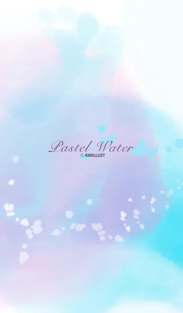 [LINE着せ替え] Pastel water ver.2の画像1