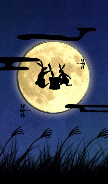 [LINE着せ替え] お月見 着せかえの画像1