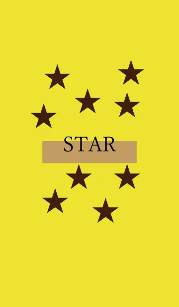 [LINE着せ替え] シンプルな星柄の画像1