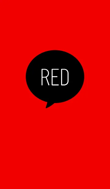 [LINE着せ替え] -RED-見やすく使いやすいの画像1