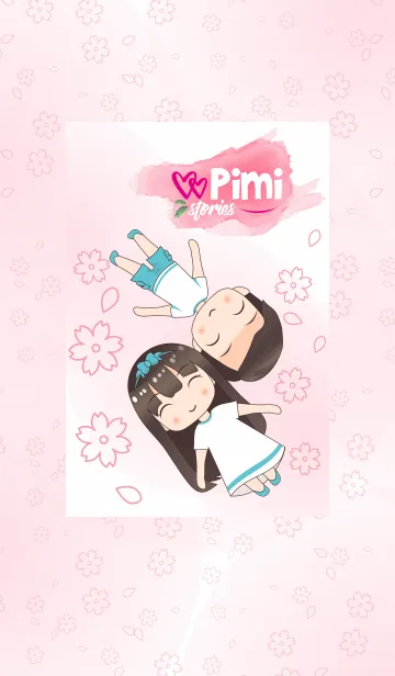 [LINE着せ替え] PiMi Stories : Pinkの画像1
