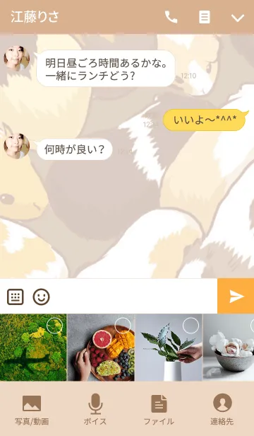 [LINE着せ替え] モルモットパラダイスの画像4