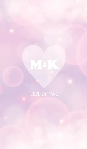 [LINE着せ替え] INITIAL -M＆K- DREAMHEARTの画像1