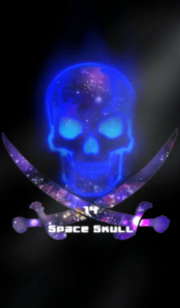 [LINE着せ替え] Space Skull14の画像1