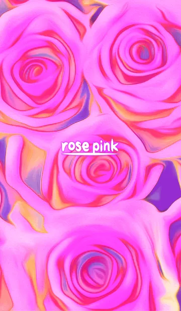 [LINE着せ替え] rose pink.の画像1