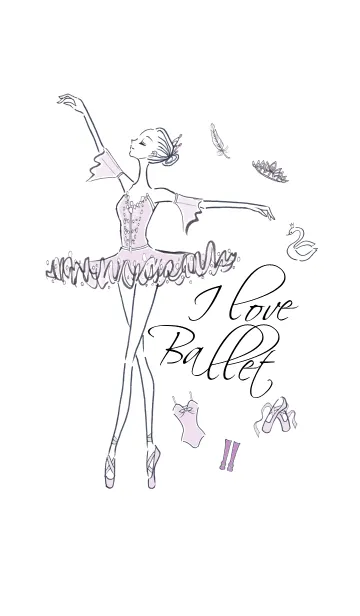 I LOVE Ballet -LOVE series 05-の着せ替えメイン画像