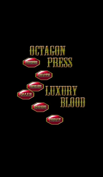[LINE着せ替え] OCTAGON PRESS LUXURY BLOODの画像1